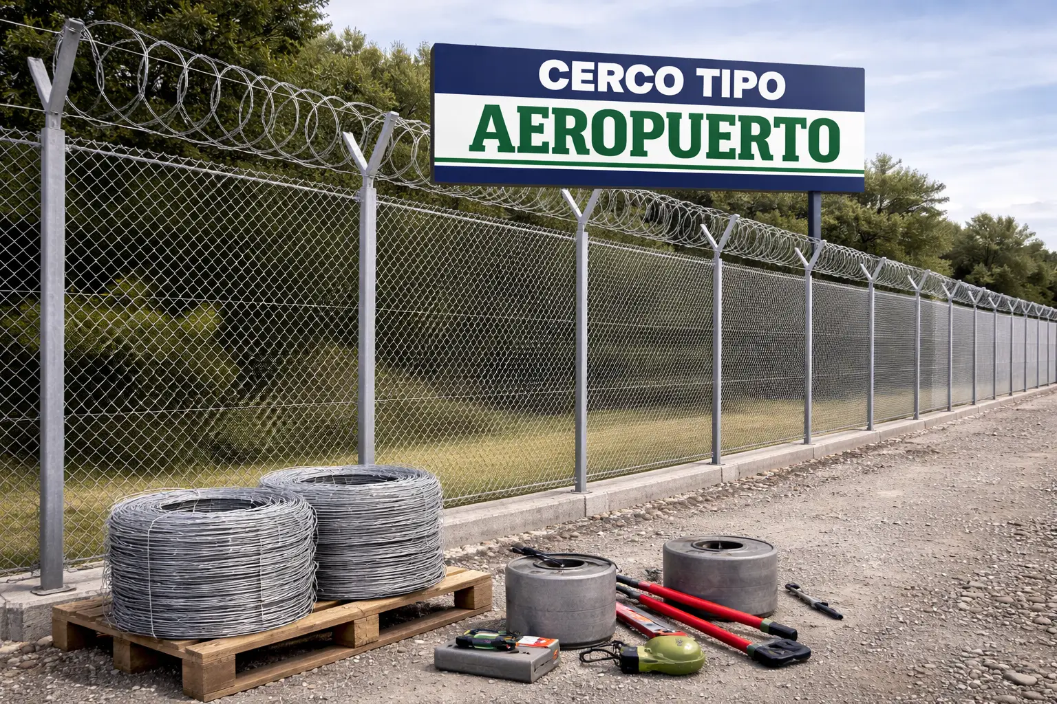 CERCO TIPO AEROPUERTO